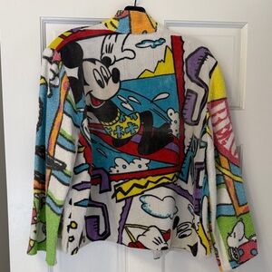 Vintage towel one of a kind jacket
With Disney characters